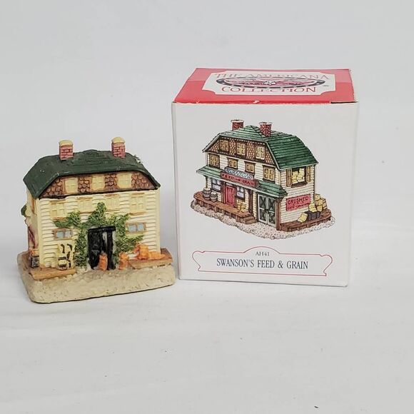Liberty Falls Swanson’s Feed & Grain AH41 Figurine w/ Box - Picture 2 of 4